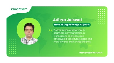 Employee Spotlight: Aditya Jaiswal