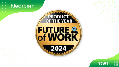 Klearcom Receives 2024 Future of Work Product of the Year Award