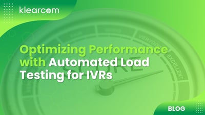 Optimizing Performance with Automated Load Testing for IVRs