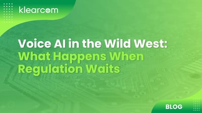 Voice AI in the Wild West: What Happens When Regulation Waits
